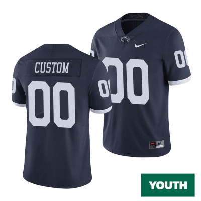 Custom Penn State Jerseys for Youth's Penn State Nittany Lions Custom Navy Limited College Football Jersey - Replica