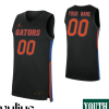 Custom Florida Gators Jersey, Black Youth's, Replica Custom Jersey