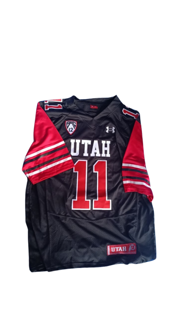 Custom Utah Utes Jersey, Black Men's, College Football Jersey