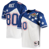 Jerry Rice Jersey, White/Blue Men's, 1994 Pro Bowl Authentic Jersey - Replica