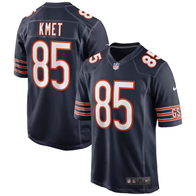 Cole Kmet Jersey, Navy Men's, Home Game Jersey - Replica