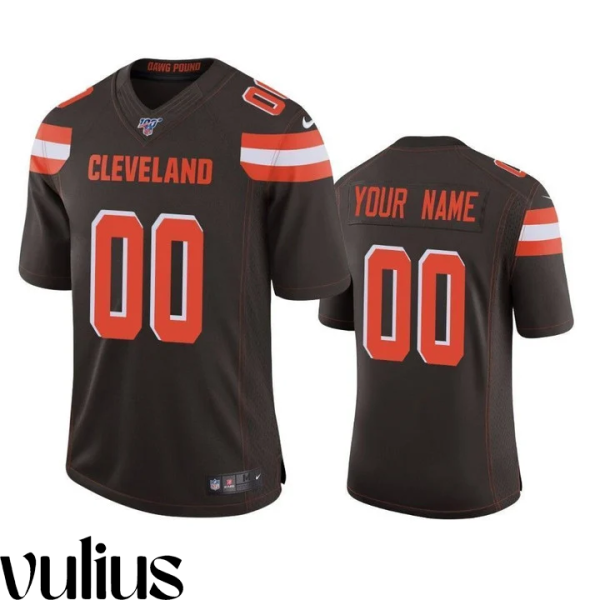 Browns Custom Jersey, Brown Men's Jersey, 2020 Draft Limited Jersey - Replica