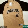 Custom Michigan Jerseys, Brown Youth's, Custom Game Baseball Jersey - Replica