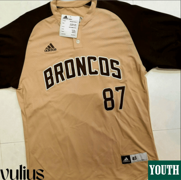 Custom Michigan Jerseys, Brown Youth's, Custom Game Baseball Jersey - Replica