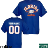 Custom Florida Gators Jersey, Blue Youth's, Custom Player Jersey - Replica