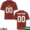 Umass Football Uniforms, Red Youth's, Customizable Football Jersey - Replica