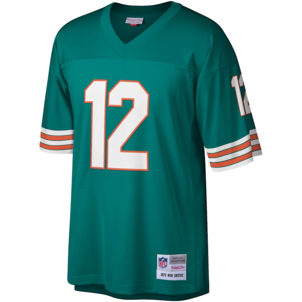 Dolphins Custom Jersey, Aqua Men's, 1972 Legacy Replica Jersey