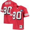 Jerry Rice Jersey, Scarlet Men's, 1994 Throwback Retired Player Jersey - Replica