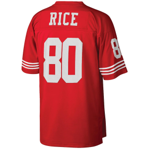 Jerry Rice Jersey, Scarlet Men's, Big & Tall 1990 Retired Player Replica Jersey