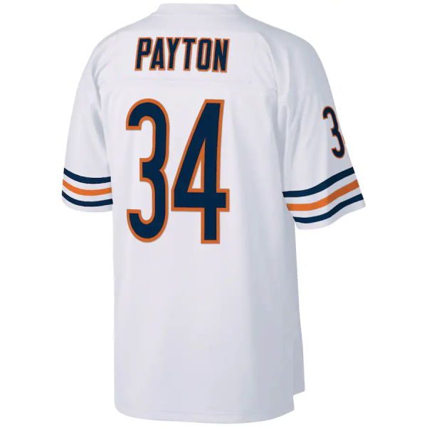 Walter Payton Jersey, White Men's, Legacy Replica Jersey