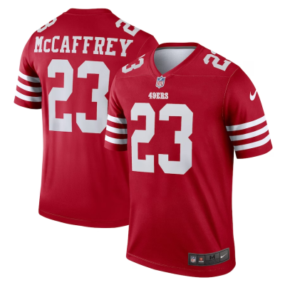 Christian Mccaffrey Jersey, Scarlet Men's, Legend Jersey - Replica