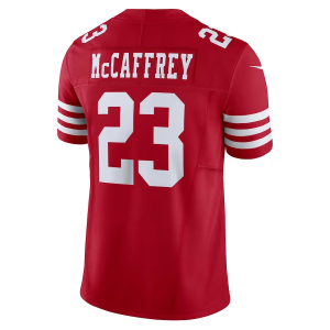 Christian Mccaffrey Jersey, Scarlet Men's, Vapor F.U.S.E. Limited Jersey - Replica