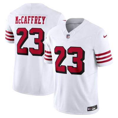 Christian Mccaffrey Jersey, White Men's, Alternate Vapor F.U.S.E. Limited Jersey - Replica