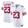 Christian Mccaffrey Jersey, White Men's, Vapor F.U.S.E. Limited Jersey - Replica