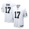 Davante Adams Jersey, White Men's, Game Jersey - Replica