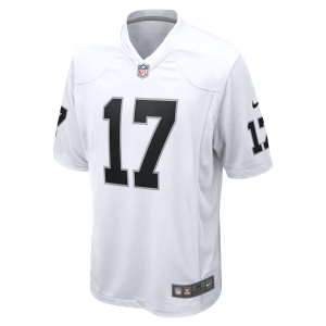 Davante Adams Jersey, White Men's, Game Jersey - Replica