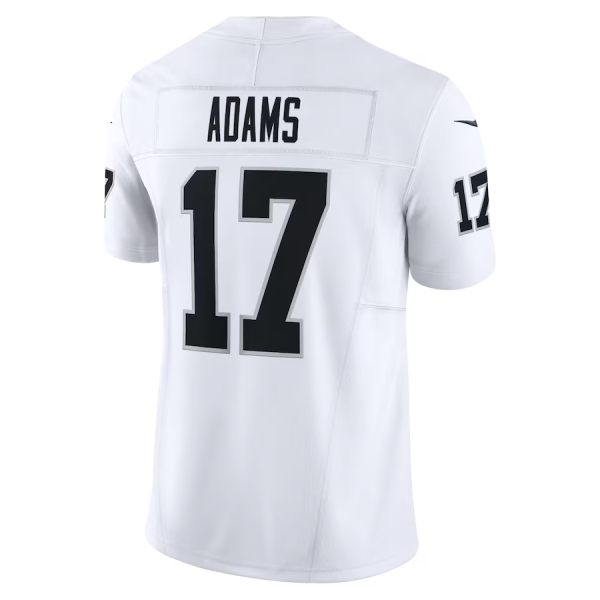 Davante Adams Jersey, White Men's, Vapor F.U.S.E. Limited Jersey - Replica