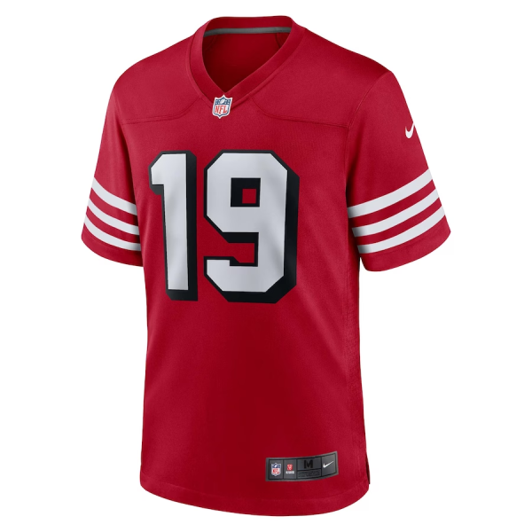 Deebo Samuel Jersey, Scarlet Men's, Alternate Game Jersey - Replica