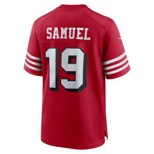 Deebo Samuel Jersey, Scarlet Men's, Alternate Game Jersey - Replica