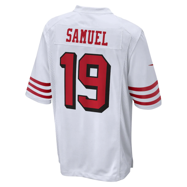 Deebo Samuel Jersey, White Men's, Alternate Game Jersey - Replica