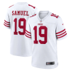 Deebo Samuel Jersey, White Men's, Player Game Jersey - Replica