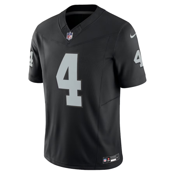 Derek Carr Jersey, Black Men's, Vapor F.U.S.E. Limited Jersey - Replica