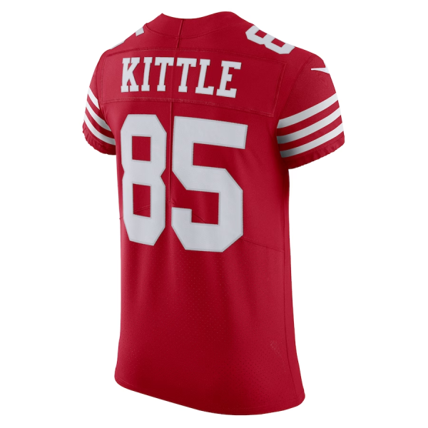 George Kittle Jersey, Scarlet Men's, Vapor Elite Jersey - Replica