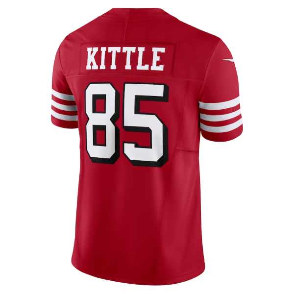 George Kittle Jersey, Scarlet Men's, Alternate Vapor F.U.S.E. Limited Jersey - Replica