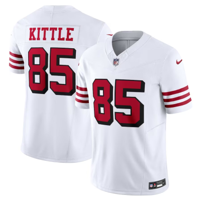 George Kittle Jersey, White Men's, Alternate Vapor F.U.S.E. Limited Jersey - Replica