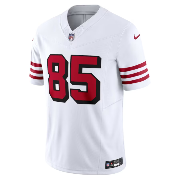 George Kittle Jersey, White Men's, Alternate Vapor F.U.S.E. Limited Jersey - Replica