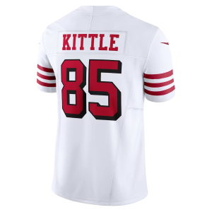 George Kittle Jersey, White Men's, Alternate Vapor F.U.S.E. Limited Jersey - Replica