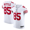 George Kittle Jersey, White Men's, Vapor Elite Jersey - Replica