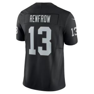 Hunter Renfrow Jersey, Black Men's, Vapor F.U.S.E. Limited Jersey - Replica