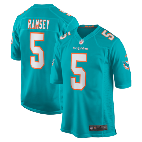 Jalen Ramsey Jersey, Aqua Men's, Team Color Game Jersey - Replica