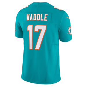 Jaylen Waddle Jersey, Aqua Men's, Vapor F.U.S.E. Limited Jersey - Replica