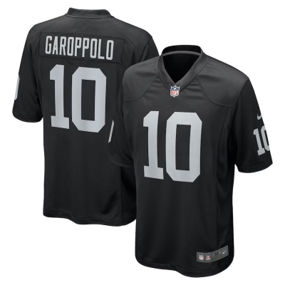 Jimmy Garoppolo Jersey, Black Men's, Game Player Jersey - Replica