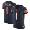 Justin Fields Jersey, Navy Men's, Vapor Elite Jersey - Replica