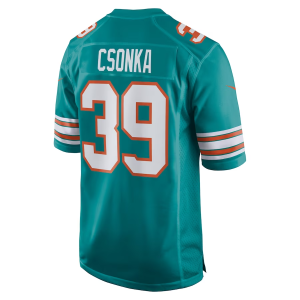 Larry Csonka Jersey, Aqua Men's, Retired Player Jersey - Replica