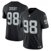 Maxx Crosby Jersey, Black Men's, Vapor F.U.S.E. Limited Jersey - Replica