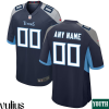 Custom Titans Jersey, Navy Youth's Jersey, Home Game Jersey - Replica