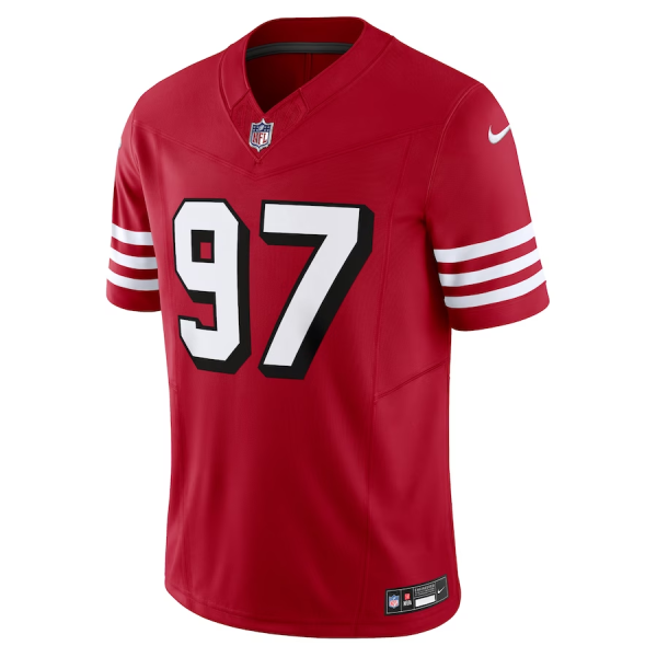 Nick Bosa Jersey, Scarlet Men's, F.U.S.E. Limited Jersey - Replica