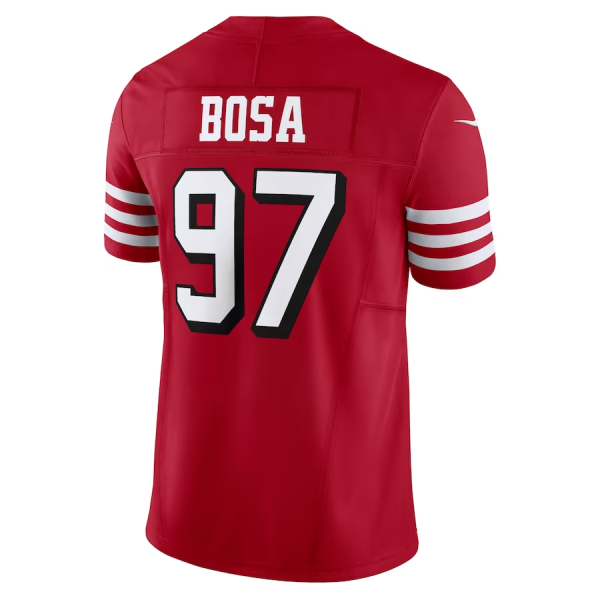 Nick Bosa Jersey, Scarlet Men's, F.U.S.E. Limited Jersey - Replica