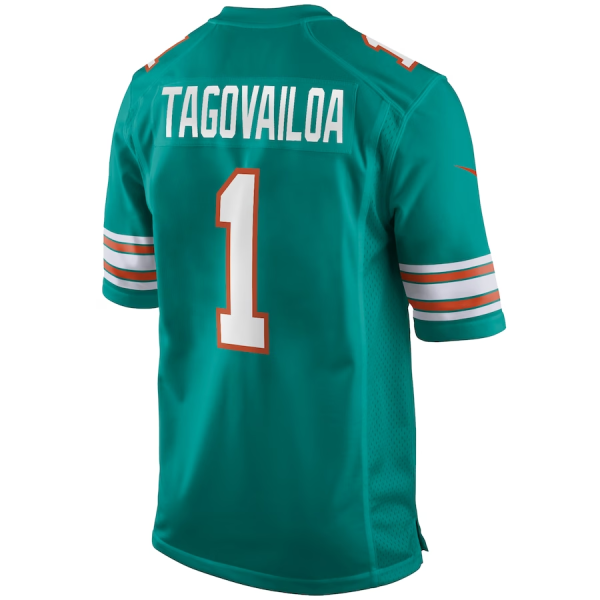 Tua Tagovailoa Jersey, Aqua Men's, Alternate Game Jersey -
