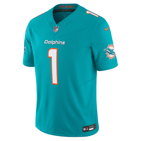 Tua Tagovailoa Jersey, Aqua Men's, Vapor F.U.S.E. Limited Jersey -
