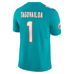 Tua Tagovailoa Jersey, Aqua Men's, Vapor F.U.S.E. Limited Jersey -