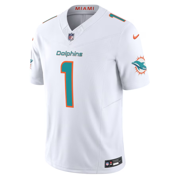 Tua Tagovailoa Jersey, White Men's, Vapor F.U.S.E. Limited Jersey -