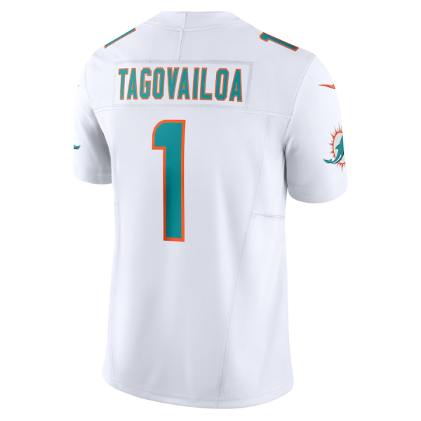 Tua Tagovailoa Jersey, White Men's, Vapor F.U.S.E. Limited Jersey -