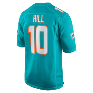 Tyreek Hill Jersey, Aqua Men's, Game Jersey - Replica