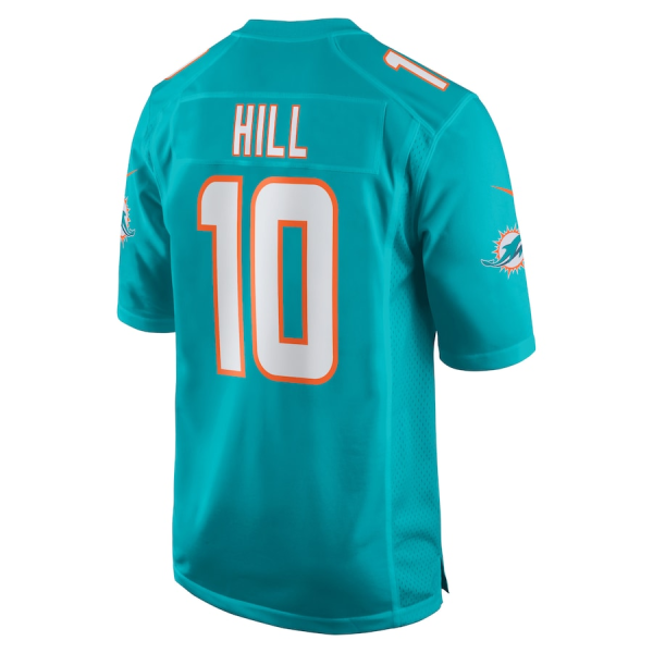 Tyreek Hill Jersey, Aqua Men's, Game Jersey -