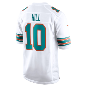 Tyreek Hill Jersey, White Men's, Alternate Game Jersey - Replica